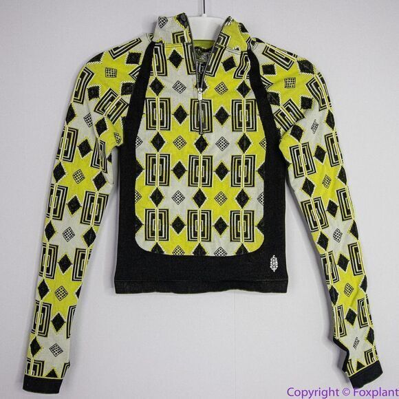 NEW Free People Stars From Mars Long Sleeve Layer, s/xs - Picture 2 of 15